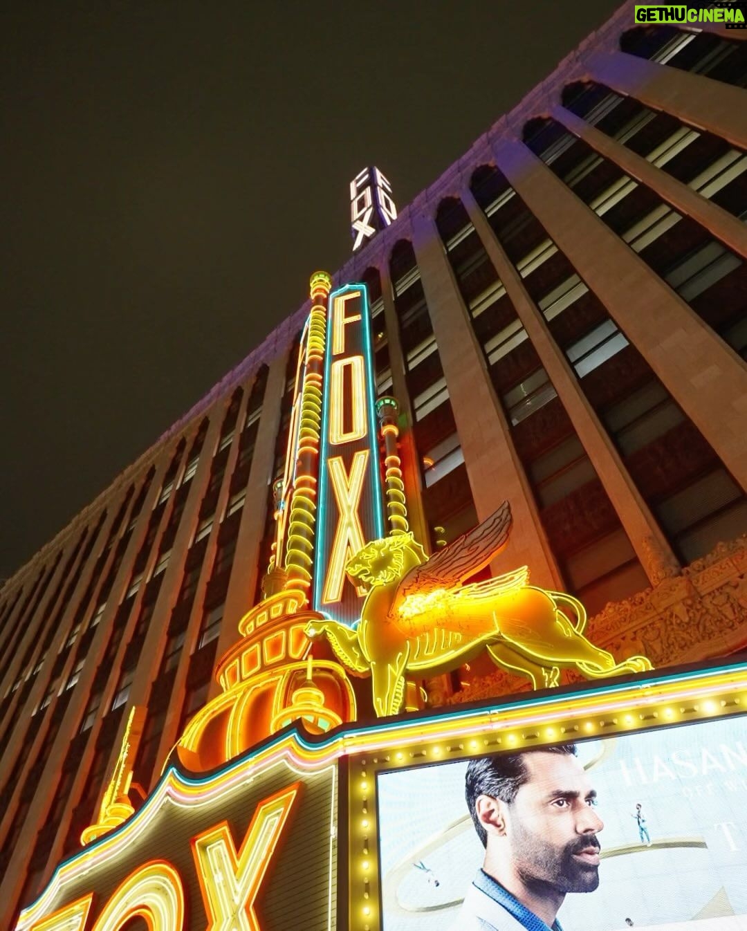 Hasan Minhaj Instagram - Indeed, Detroit you outdid yourself. One of the best cities in the country to perform in. Everyone pulled up to @thefoxtheatredetroit last night: Dearborn, Hamtramck, and Downriver. Even had some bougie dentists drive out from Bloomfield Hills and Birmingham :-) Not to mention, I got to share the stage with Detroit's own @pauleliacomedy. He's got a new special coming out called 'Detroit Player'. I can't wait for y'all to see it. Detroit, Michigan