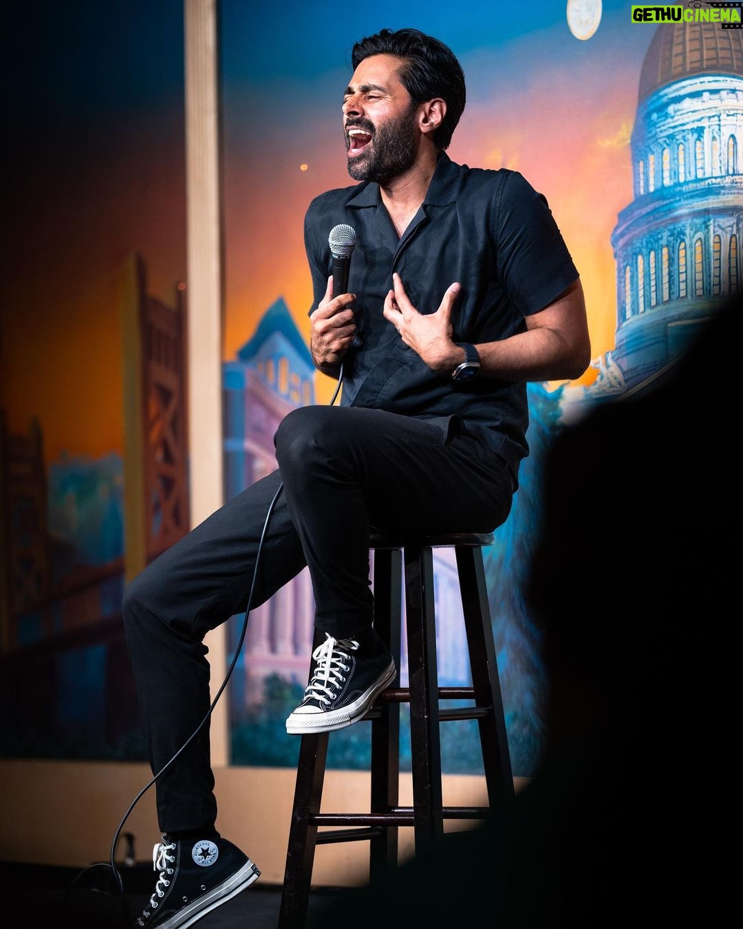 Hasan Minhaj Instagram - Mannnnnn, coming home to @punchlinesac was the best. This is where I started this comedy thing almost 20 yrs ago. Energy was so loose and fun. Shout out to all the friends and family that pulled up ❤️ Y’know what? I’m gonna keep doing these secret little pop in shows. Where should I go next?
