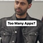 Hasan Minhaj Instagram – @hasanminhaj asks Marques Brownlee (@mkbhd) if we really need 100 apps to communicate with the same eight people