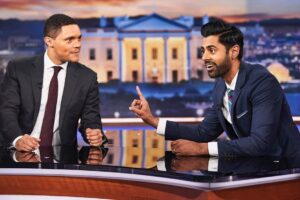 Hasan Minhaj Instagram - 7 amazing years. You did it your way, and you made @thedailyshow your own. We had some amazing times @trevornoah, and we can’t wait to see what you do next. Thank you for not firing me when I needed health insurance the most!