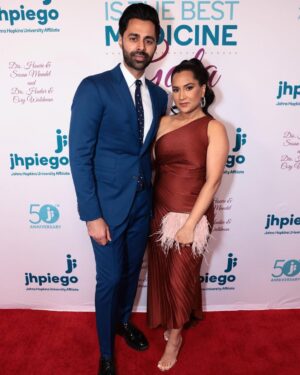 Hasan Minhaj Instagram - A VISIONARY AND ICON. Last night @jhpiego honored Beena with the ‘visionary’ award for her work with @vituitycares. This past year they’ve set up community clinics across the country providing free health services to thousands of folks in need. I couldn’t be more proud of her. 

Tomorrow night is the virtual gala and it’s free to attend. Click on the link in bio to register and support this amazing org.

I’ll get back to posting stand up clips with annoying font later 😎