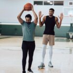 Hasan Minhaj Instagram – What I lack in athleticism, I make for with mind games. Tried beating @giannis_an34 at a game of HORSE. Click the link in bio to check out the full BTS.