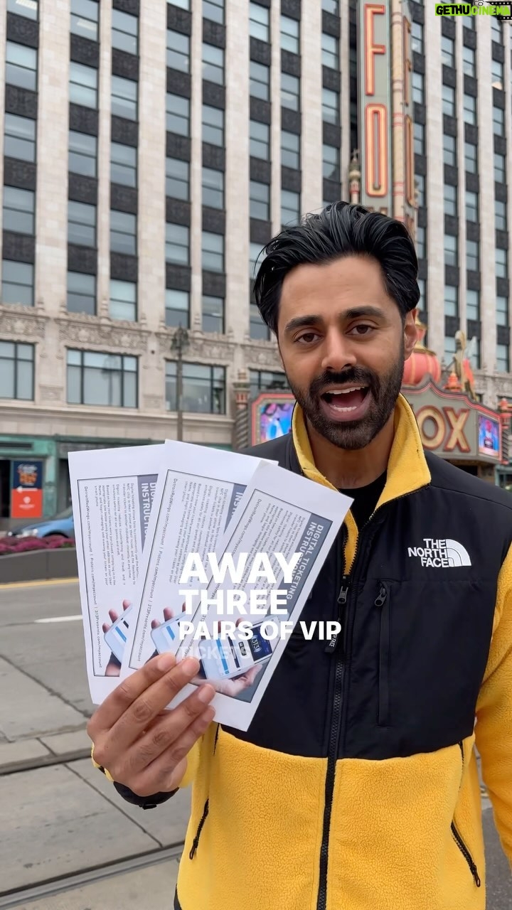 Hasan Minhaj Instagram - DETROIT we’re here. Hiding 3 pairs of VIP tix at an iconic location. Come get ‘em 🐅
