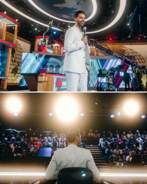 Hasan Minhaj Instagram - Thx for welcoming me home @thedailyshow. Had a blast working with the best producers, writers, and staff in the biz. Appreciate everyone who watched. And hey, in case I don’t see ya…Good afternoon, good evening, and good night✌🏾