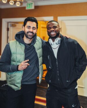 Hasan Minhaj Instagram - 0 points, ♾️ memories. thx for having me @nba 🙌🏾