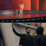 Hasan Minhaj Instagram - Thank you to @adg800 for nominating “The King’s Jester” for Production Design. The brilliant @scottpaskstudio made one of the most gorgeous sets I’ve ever seen. It was absolutely incredible. Stage, screens, and you could even get your iPhone fixed in the back. Thank you Scott!