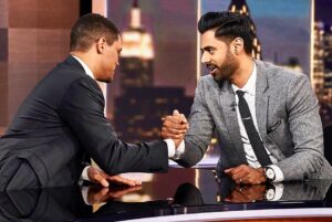 Hasan Minhaj Instagram - 7 amazing years. You did it your way, and you made @thedailyshow your own. We had some amazing times @trevornoah, and we can’t wait to see what you do next. Thank you for not firing me when I needed health insurance the most!