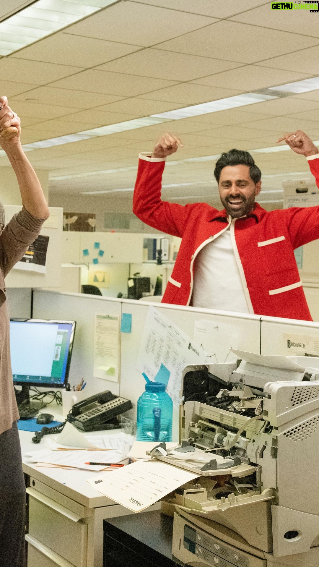 Hasan Minhaj Instagram - Just a casual Tuesday morning in the office with @AdobeAcrobat #AcrobatsGotIt #adobepartner