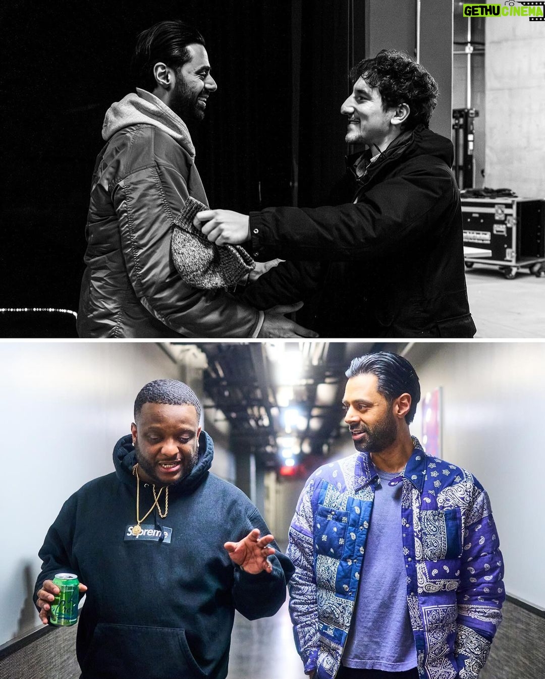 Hasan Minhaj Instagram - WASHINGTON DC. Thank you for letting me roast McLean, PG County, and the insufferable bougies who shop at Tysons II. You endured the cold and had to line up by the wharf, where I’m sure some senator has dumped a body they want to get rid of. Shout out to the uncles who double fisted @kolkatachaico and didn’t let others get a complimentary cup of chai. I see you. I see you. The Anthem