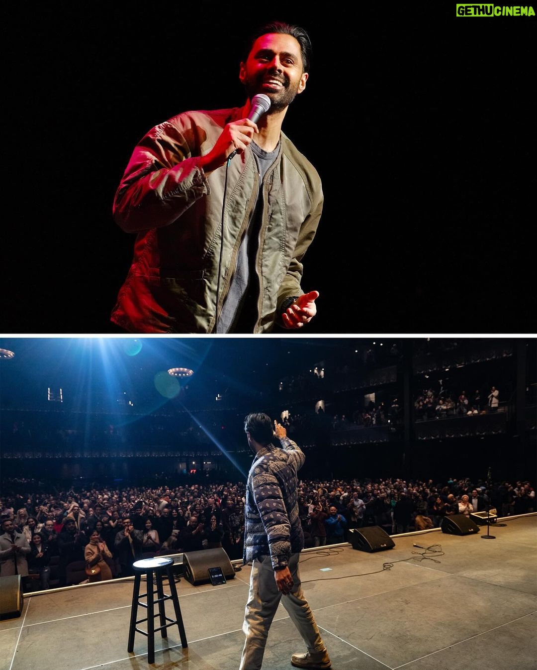 Hasan Minhaj Instagram - WASHINGTON DC. Thank you for letting me roast McLean, PG County, and the insufferable bougies who shop at Tysons II. You endured the cold and had to line up by the wharf, where I’m sure some senator has dumped a body they want to get rid of. Shout out to the uncles who double fisted @kolkatachaico and didn’t let others get a complimentary cup of chai. I see you. I see you. The Anthem
