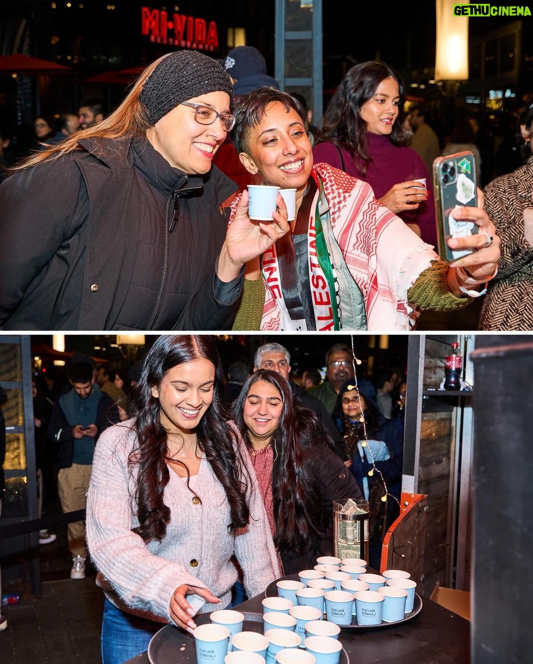 Hasan Minhaj Instagram - WASHINGTON DC. Thank you for letting me roast McLean, PG County, and the insufferable bougies who shop at Tysons II. You endured the cold and had to line up by the wharf, where I’m sure some senator has dumped a body they want to get rid of. Shout out to the uncles who double fisted @kolkatachaico and didn’t let others get a complimentary cup of chai. I see you. I see you. The Anthem