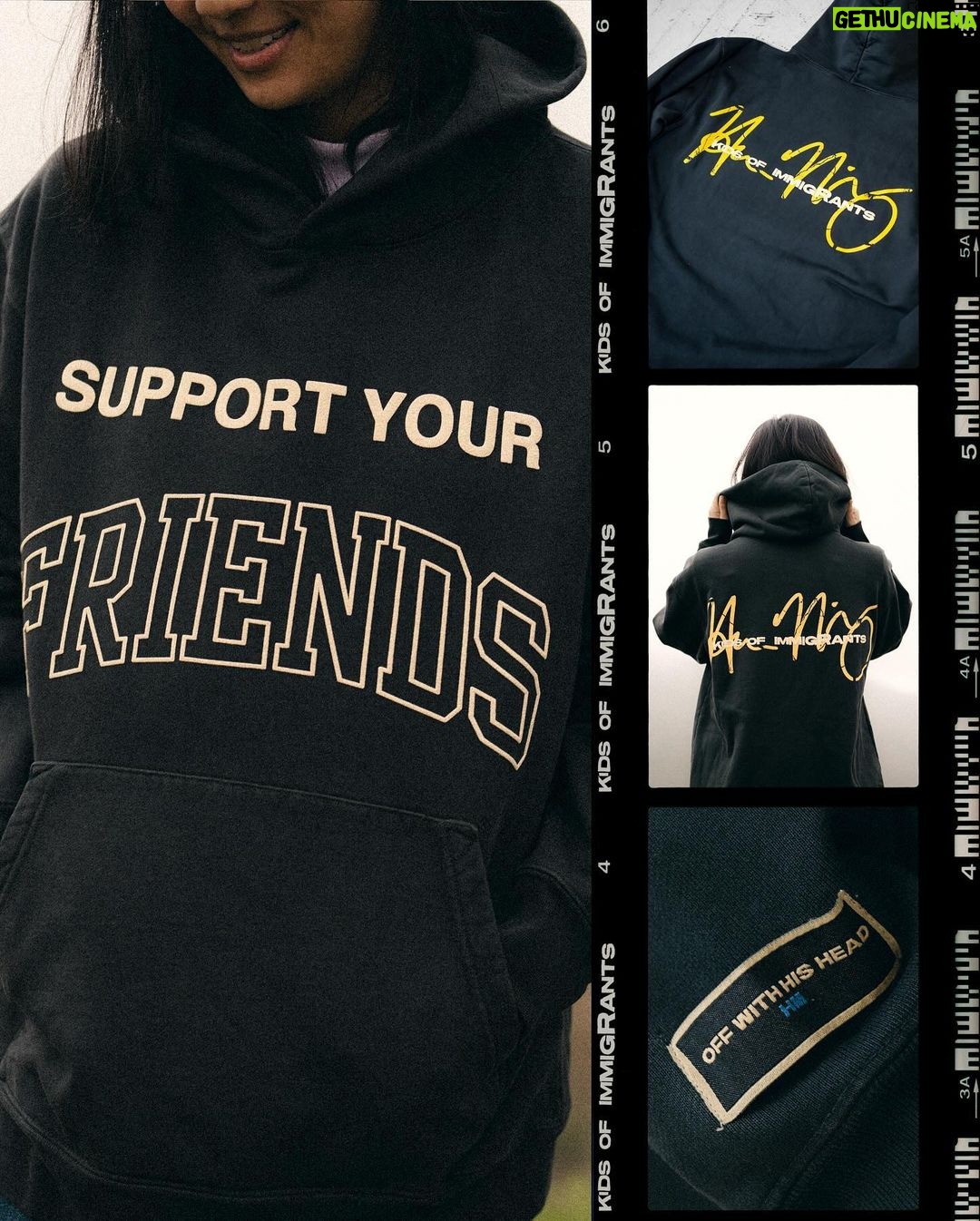 Hasan Minhaj Instagram - Kids of Immigrants x Hasan Minhaj LA merch drop. Available exclusively at the ‘Off with his Head’ Hollywood Pantages shows this weekend Friday February 2nd and Saturday February 3rd, limited quantities available. Hasan will be donating proceeds to Anera and Save The Children🙏🏾🤲🏾 Pantages Theater, Hollywood