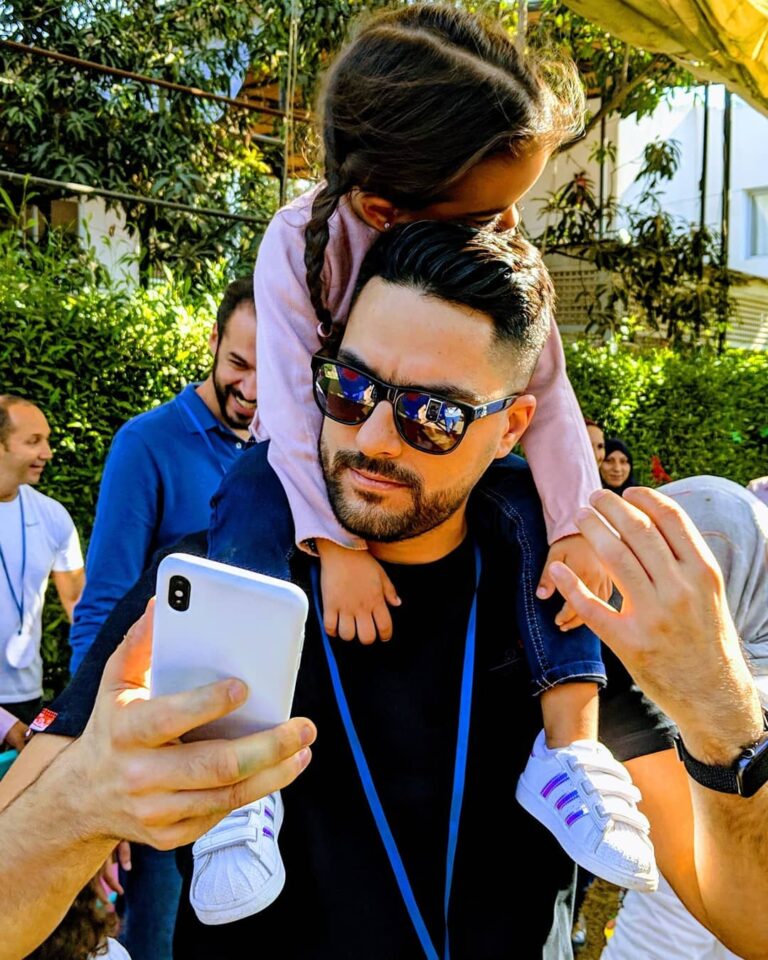 Hassan El Shafei Instagram - Always there to lift her up ♥
