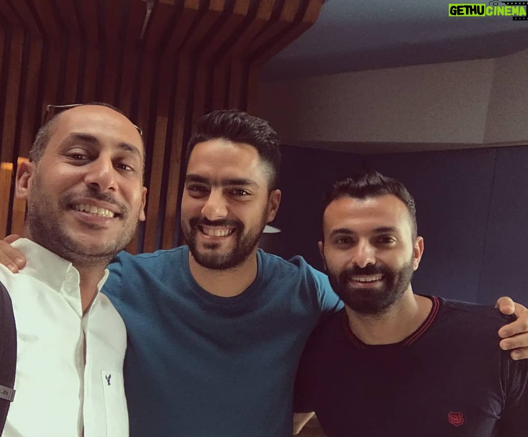 Hassan El Shafei Instagram - Good friends, good times @zoaiby @mohamedelsha3er