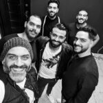 Hassan El Shafei Instagram – الناس دي تعبت معانا علشان نطلع حاجة تعجبكم، فاضل يوم على #قلبي_يحدثني
The team behind the artwork ✨
@hanyadelofficial
@marwanabdelalim @kareemgouda @afifdebes @mohamedelsha3er
#حسن_الشافعي #هاني_عادل #soon #hassanelshafei #hanyadel #music