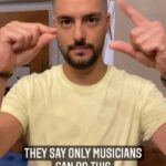 Hassan El Shafei Instagram - اللي بيلعبوا مزيكا هم بس اللي بيعرفوا يعملوا كده، الكلام ده مظبوط؟ جربوا وابعتولي 🤛🏻🤜🏻