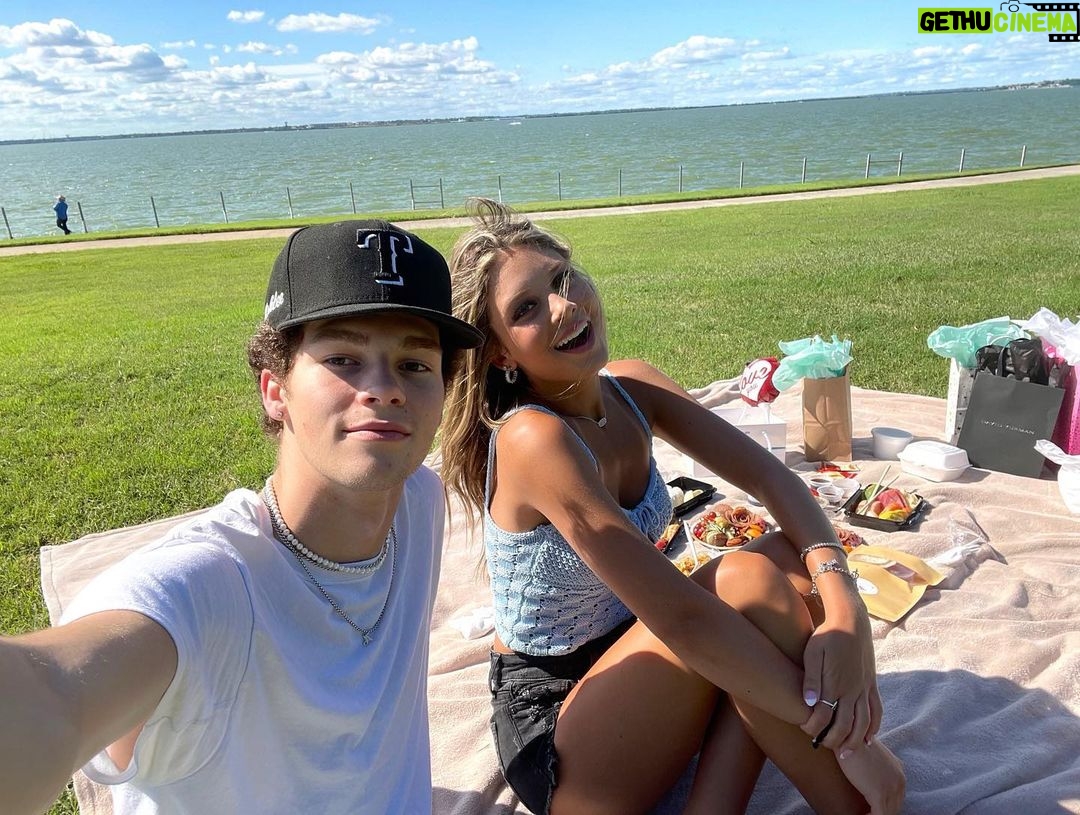 Hayden Summerall Instagram - 6/2/2022 marked one year, not a single person I’d rather have spent those 365 days with… Thank you for always being you and making me the happiest! I love youu ashlee❤️ Dallas, Texas