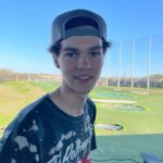 Hayden Summerall Instagram - i think golfing is my true calling😂 (it’s a joke) Dallas, Texas