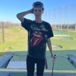 Hayden Summerall Instagram - i think golfing is my true calling😂 (it’s a joke) Dallas, Texas