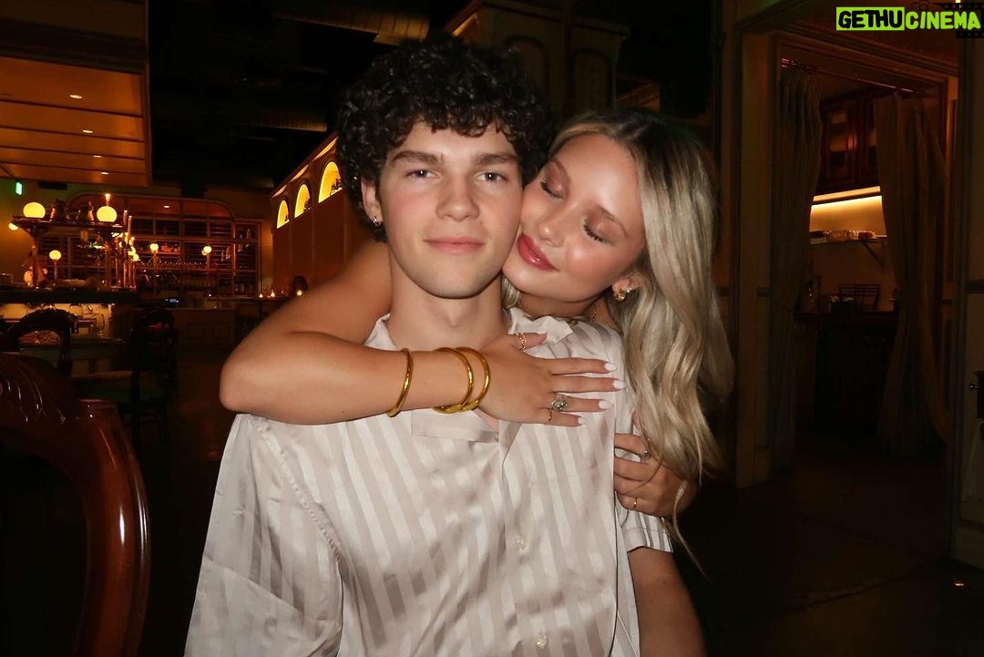 Hayden Summerall Instagram - dessert came first ;) Carbone Dallas