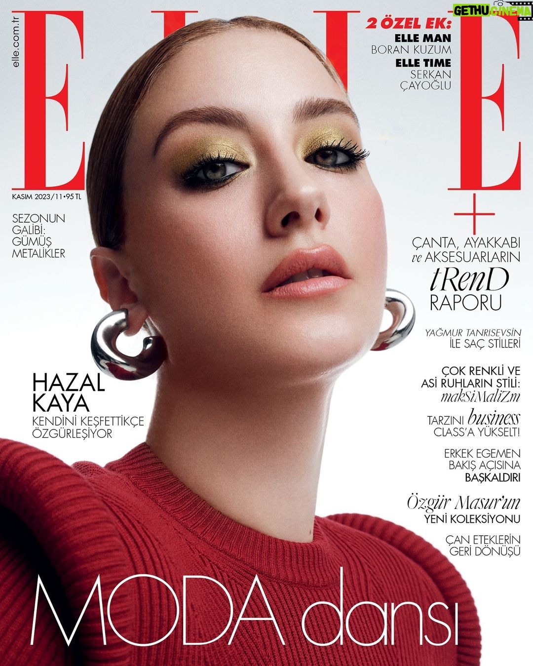 Hazal Kaya Instagram - Büyümesini hep birlikte izledik. Dönüştüğü cesur, güçlü, ne istediğini bilen, güvenilir ve çok güzel aşık olabilen kadını hep birlikte takdir ettik. Son üç yıla iki çocuk sığdıran ve sonsuz tutkuyla bağlı olduğu işine hızlıca geri dönen Hazal Kaya, kendini keşfetme ve özgürleştirme yolculuğunda Lancôme Türkiye Marka Elçisi olarak mutluluk yaydıkça daha da güzelleşiyor. Güzelliğin ona göre tanımını sorduğumuzda Hazal Kaya, “Biricikliğine sahip çıkan, kendi olmaktan vazgeçmeyen her kadın mutludur. Mutlu olan her kadın da güzel!” diyor. ELLE Kasım sayısını ELLE Man ve ELLE Time eki ile birlikte bayiilerden ve dergiburda.com'dan alabilir, trendyol, getir, n11 ve hepsiburada'dan sipariş verebilirsiniz. @hazalkaya @lancomeofficial @elleturkiye @elleinternational #lancome #hazalkaya #ellekasımsayısı #işbirliği Röportaj: @meldanar13 Fotoğraf: @firatmeric Kreatif Direktör & Moda Direktörü: @asilasli Saç: @mustafa_akguul Makyaj: @aslibilge Fotoğraf Asistanı: @brhncnli Moda Direktörü Asistanı: @damlareisoglu Moda Ekibi Asistanı: @gulfemsalgin Saç Asistanı: @enesakizci Makyaj Asistanı: @belizar Kazak: @alexandermcqueen @beymen
