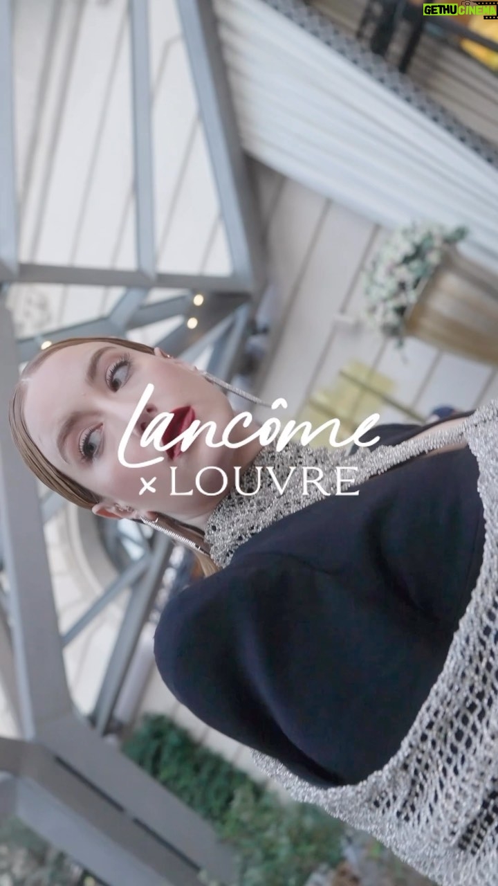 Hazal Kaya Instagram - Get ready with me and @lancomeofficial ♥️ #LancomexLouvre #BeautyIsALivingArt #lancomemakeup