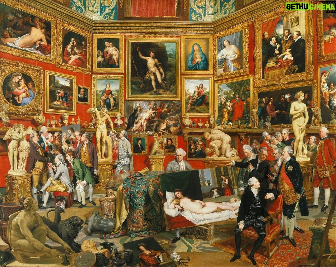 Hazar Motan Instagram - 'The Tribune of the Uffizi' - Johan Zoffany (1778)