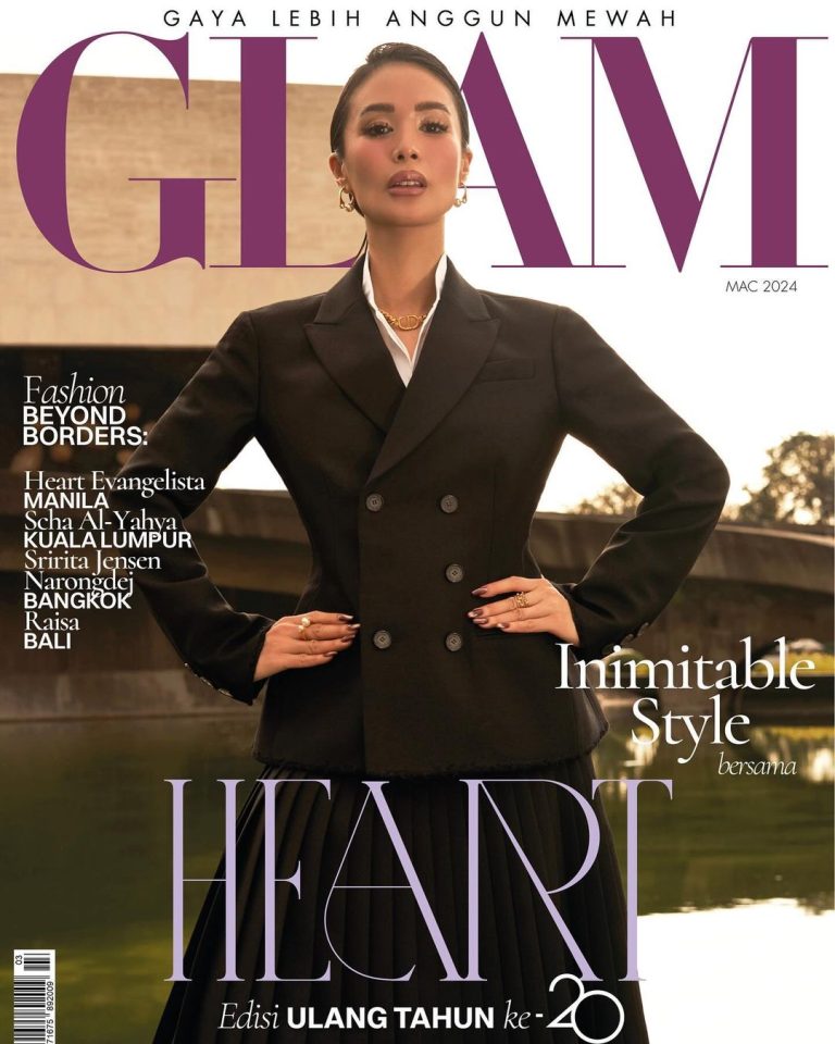 Heart Evangelista Instagram - It's an honor to headline the 20th year anniversary issue of @glammalaysia. I love sharing my own glam. Much more, I love learning about how others define glam in their own right. From Manila to Malaysia, to other parts of Asia, and the world, Fashion unites the artist within us all. 🖤 Creative director @aizataidid Fashion editor @johankassim Art Director @ayoi.arif Digital Director @kimmirashi Video @abc123zakwan Make up @memayfrancisco Hair @ghilsayo Photos @artunepo Outfit & Accessories @dior #GLAM #GLAMMalaysia #GLAM2Dekad #GLAMbeyondborders #Dior #heartevangelista