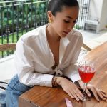 Heart Evangelista Instagram - Hustle mode activated, but self-care comes first 🍷 Thanks to @iamworldwidecorporation for keeping me balanced and healthy! 💖 #IAMWorldwideCorporation