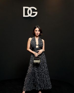 Heart Evangelista Instagram - It’s been a minute @DolceGabbana Overjoyed to witness the sartorial heritage in person at #DGFW24

#DolceGabbana #DGFamily #DGSicilyBag
@deargentlefolk 
@directionsgroupinc