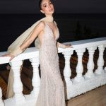 Heart Evangelista Instagram - I’d like to thank my darling @michaelleyva_ ☁️ you have been one of my biggest blessings 🩵 thank you for creating this beautiful masterpiece for #chizheartchapter2 🥂 @izasim 👑 🎥 @tiiinv @michaelleyvabride Balesin Island Club