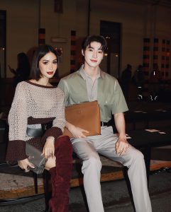 Heart Evangelista Instagram - We’re in @tods world now 🦋🧵💫@mt_matteotamburini #Tods #TodsFW24 #MFW #MilanFashionWeek @deargentlefolk @directionsgroupinc Milan, Italy