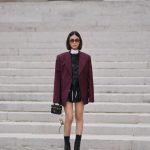 Heart Evangelista Instagram - The seasons come and go, I stay steady rocking with @miumiu ❄️🍁🌊🫶🏻#MiucciaPrada #Miumiu #MiumiuFW24 #PFW #ParisFashionWeek 📸 @edward.berthelot Paris, France