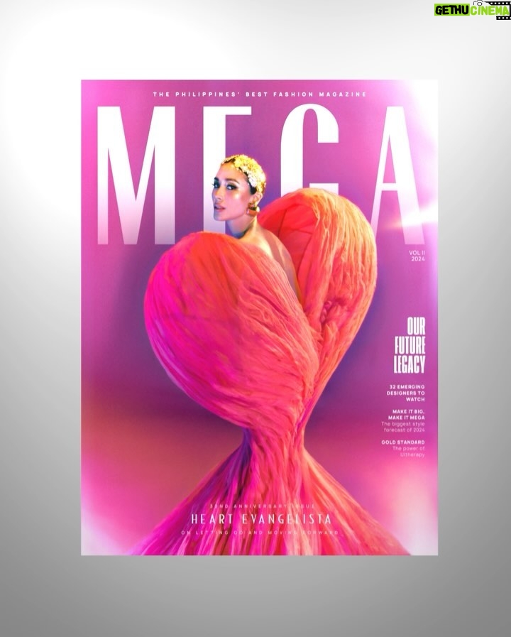 Heart Evangelista Instagram - MEGA, in its 32-year journey, has continually evolved, driven by its dedication to the needs and aspirations of the MEGA Woman. This commitment is reflected in the magazine’s relentless pursuit of new talent, adaptation to the latest platforms, and keen insight into emerging trends, that are all tailored to the unique lifestyle of the MEGA Woman. As MEGA steps into a brave new world, we unveil a brand new look – a bolder logo on an expanded magazine size, establishing MEGA as the biggest Philippine fashion magazine on newsstands today. This evolution represents not just a change in design, but a deeper alignment with the grandeur and elegance that the MEGA Woman embodies. In the latest issue, MEGA offers an intimate look into the life of style icon Heart Evangelista. Her narrative of embracing change, letting go, and building a legacy mirrors the journey of a modern MEGA woman, who navigates her life with poise and resilience. MEGA’s ongoing evolution mirrors that of its readers. By staying true to its core values while constantly redefining itself, the brand ensures that every issue resonates with the dreams and aspirations of women today. MEGA’s Anniversary Issue is available online via the sarisari.shopping website, as well as in-store at major National Bookstore and Fully Booked branches. It is also available at the SariSari pop-up store in Estancia Mall, Eastwood Mall, and Festival Mall. Photography by @bjpascual, creative direction by @patricksty, art direction by @brien.ventura, styling by @eldzsmejia, style assistants @carlalbertooo, @plainsundae01, @mikaganzon, makeup by @memayfrancisco, hair by @ghilsayo, nails by @extraordinail, production design @justine_arcegabumanlag, sittings editors @peeweeisidro, @bamxbva, and @agoo_b, fashion assistant @bithia.offline, written by @bamxbva, MEGA Magazine, February 2024. Heart wears a dress by @maktumang, and earrings by @arnelpapa. Shot on location at @redapple.manila Special thanks to @iza__sim