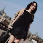 Heart Evangelista Instagram - To be understood, it’s a new dawn🖤 📸 @melzyquah for @deargentlefolk #sacaiofficial #sacai #PFW #PFWAW24 #PFWFW24 #ParisFashionWeek Rue Robert-Esnault-Pelterie