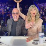 Heidi Klum Instagram - How could I not love you @howiemandel?!?! 🥰😜 #AGT
