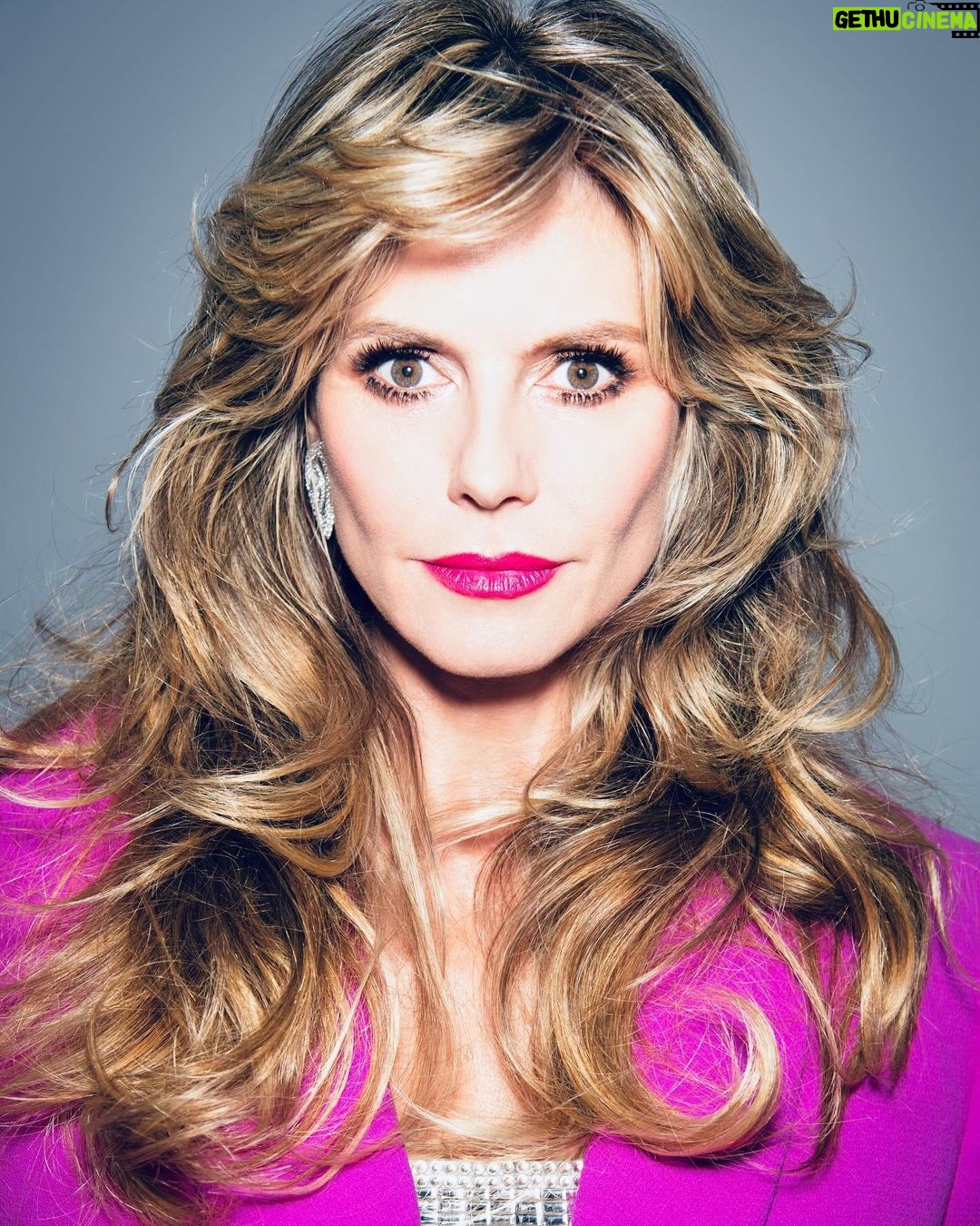 Heidi Klum Instagram - Feeling pretty @rankinarchive @lindahaymakeup @hairbylorenzomartin