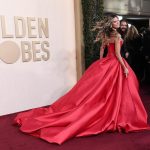 Heidi Klum Instagram - GOLDEN GLOBES ❤️ 2024 😍 @sophiecouture 😍 @robzangardi 😍 @marielhaenn 😍 @lorraineschwartz 😍 @louboutinworld 😍 @jennifer_yepez 😍 @lindahaymakeup