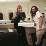 Heidi Klum Instagram – Dinner date in the Sky ❤️🥰