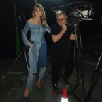 Heidi Klum Instagram - I am trying hard with my posing …. but you clearly win this one 🎥🎬🤪😎💋 @rankinarchive GNTM