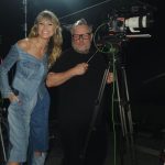 Heidi Klum Instagram - I am trying hard with my posing …. but you clearly win this one 🎥🎬🤪😎💋 @rankinarchive GNTM
