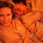 Heidi Klum Instagram - We had a proper Belly Laugh 😂 at our slumber party 🤪 Love you @officialmelb 🎥Rough Night