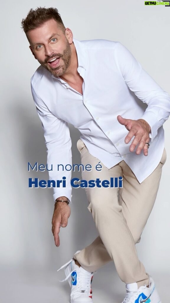 Henri Castelli Instagram - Meu nome é Henri Castelli… Mas, pra você qual seria?? 🤣