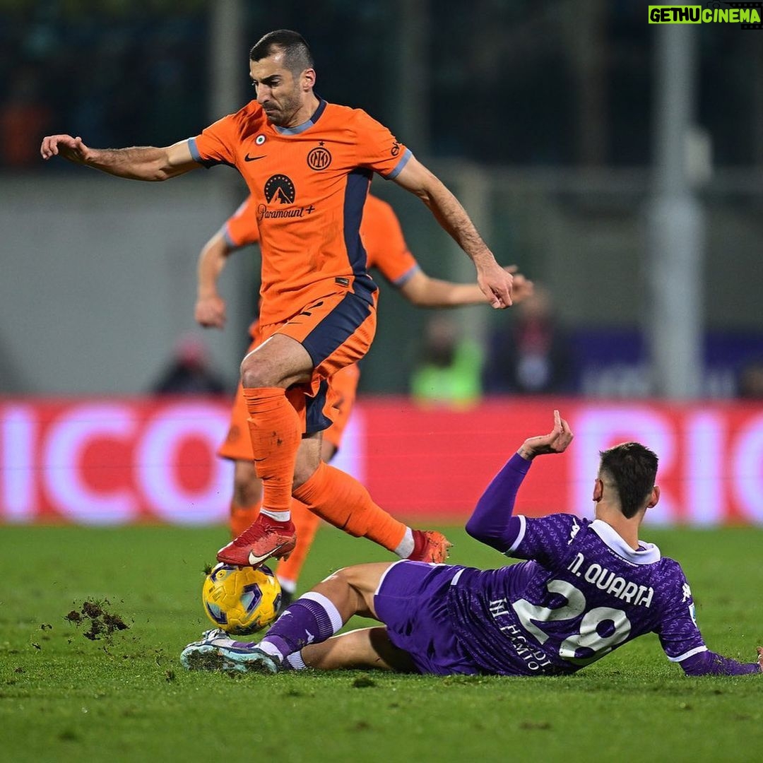 Henrikh Mkhitaryan Instagram - Avanti #Inter πͺπΌπ§‘ #fiorentinainter #seriea