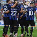 Henrikh Mkhitaryan Instagram - 3rd winning match and an excellent teamwork! ☑️👊🏼🖤💙 #ForzaInter #InterFiorentina #win #seriea #football #micki San Siro Stadium, Milan