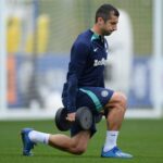 Henrikh Mkhitaryan Instagram - Training hard🦾🏋🏻 #forzainter #training #football #micki #adidas