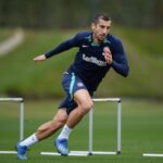 Henrikh Mkhitaryan Instagram - Training hard🦾🏋🏻 #forzainter #training #football #micki #adidas