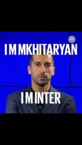 Henrikh Mkhitaryan Instagram - Mikitarian - Myktarian - Mkhtarian... Let's hear it from the man himself 👆🏻 #WelcomeMkhitaryan #ForzaInter