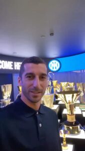 Henrikh Mkhitaryan Instagram - Henrikh has a message for you, #InterFans 👀 #Inter #ForzaInter #Football #WelcomeMkhitaryan