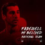 Henrikh Mkhitaryan Instagram - Dear Friends, I remember when I first put on my National Team jersey, this was in a friendly against Panama, and my first goal for my nation, in a World Cup qualifier against Estonia. I wanted to win every step of my career, no matter how difficult that would be. It was an honor to play for my nation for the past 15 years and even more so of an honor to captain it for the last 6 years. After 95 international caps, hard work, passion and unprecedented ups and downs along the journey representing my country on the field, I have taken the decision to retire from my international career with the Armenian National Team. I came to this decision after my last game against Germany in November. I think it is the right time. I’ve given everything I can possibly give to my National Team. For the coming years I will therefore be fully focused on my club career. My soccer nest was woven in Armenia, my homeland, and I will forever be grateful to every single person who supported me, who coached me, who I played with and who contributed to my growth as a footballer and as a person. Good luck to my National Team! Forever yours❤️ Heno